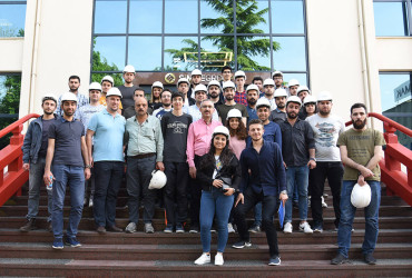 Makine Mühendisliği öğrencilerinden ziyaret Gallery Image