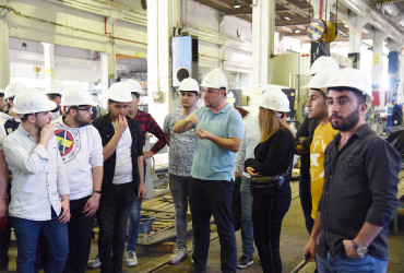 Makine Mühendisliği öğrencilerinden ziyaret Gallery Image