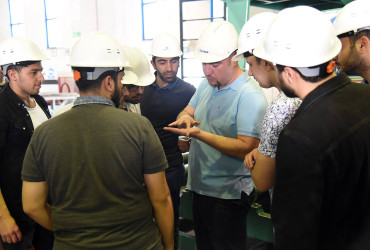 Makine Mühendisliği öğrencilerinden ziyaret Gallery Image