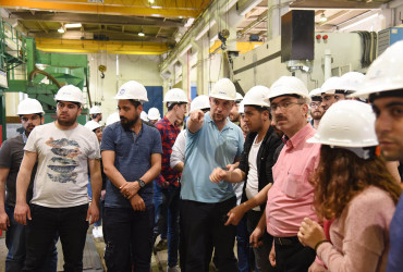 Makine Mühendisliği öğrencilerinden ziyaret Gallery Image