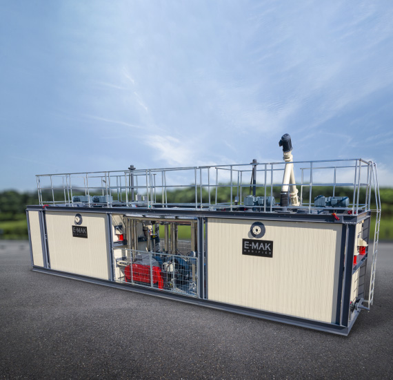 Usine de bitume modifié