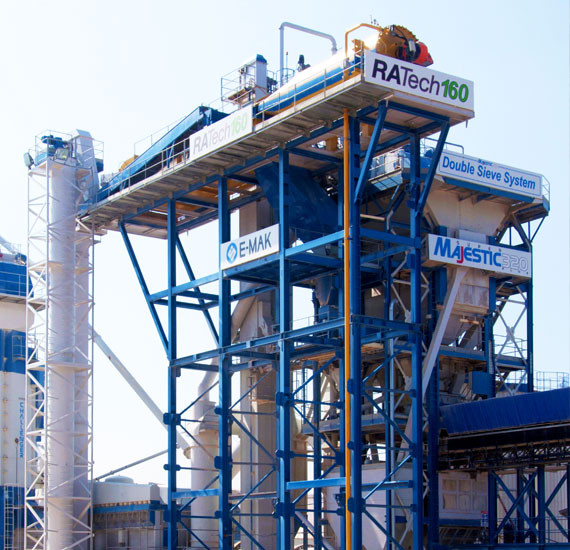 Systèmes de recyclage de bitume