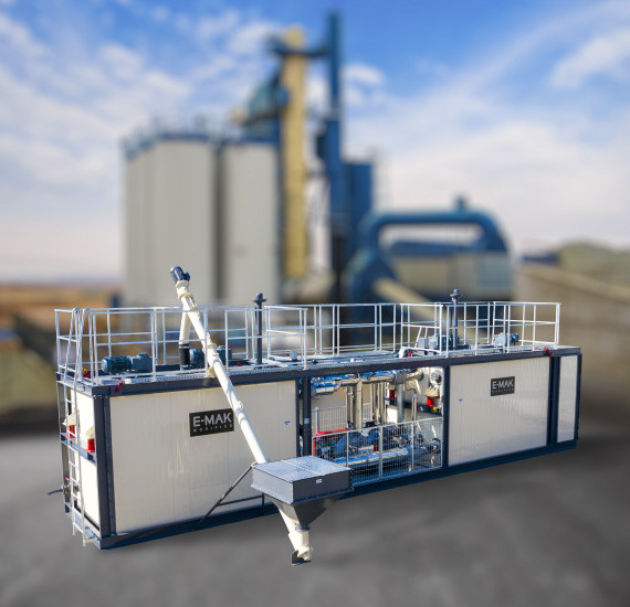 Modifizierte Bitumenanlage