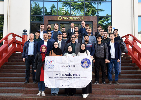 Mühendishane öğrencileri E-MAK’ı ziyaret etti