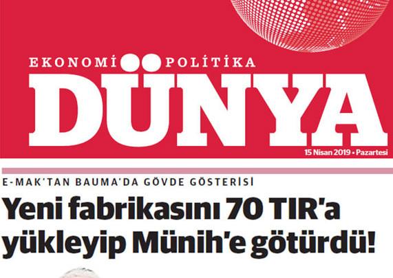 E-Mak'ın Megaton'u Bauma'ya Damga Vurdu